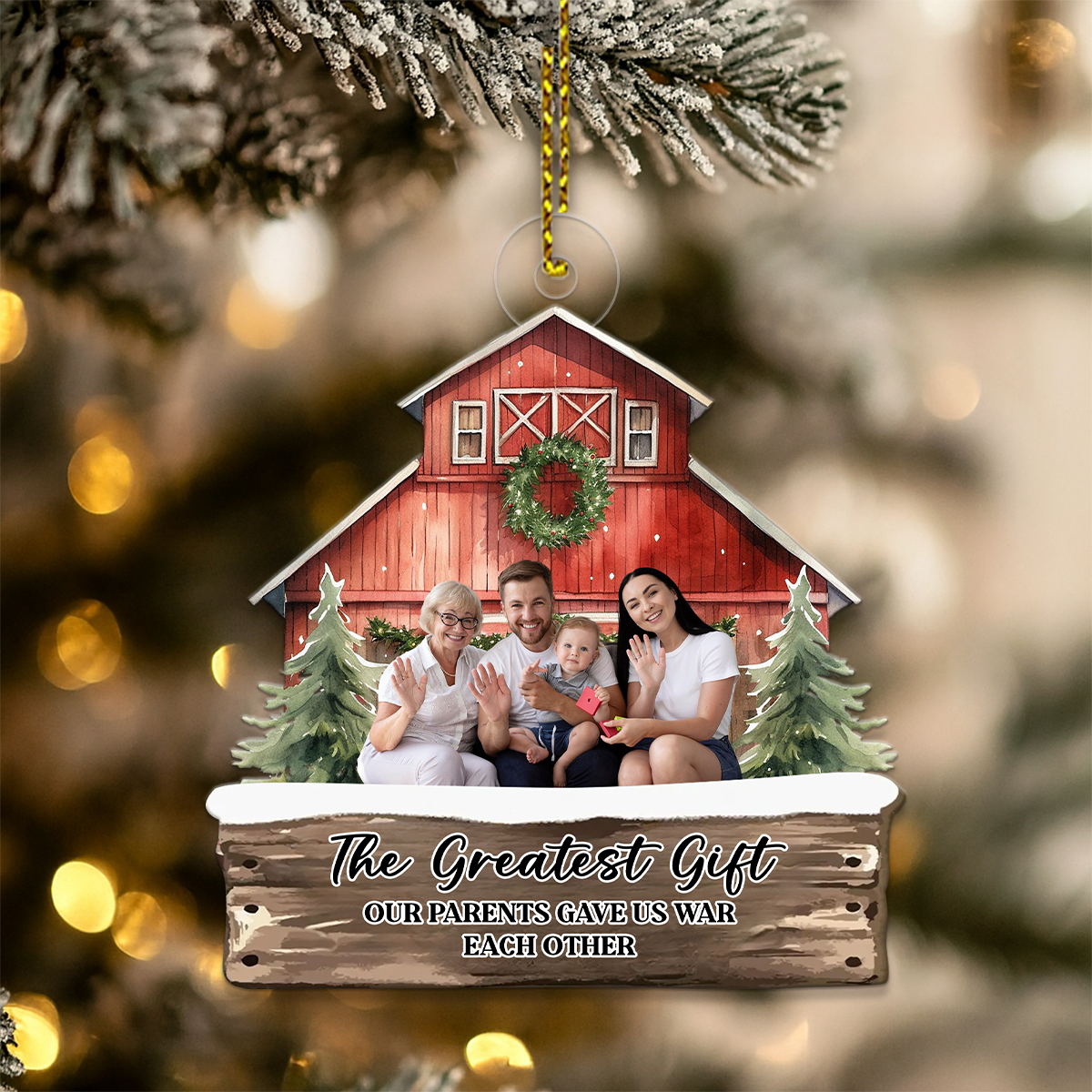 Custom Photo Family Farmer