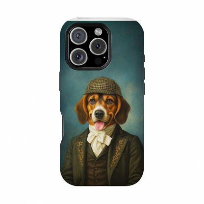 Custom Photo Detective Dog Phone Case Gift For Dog Lovers