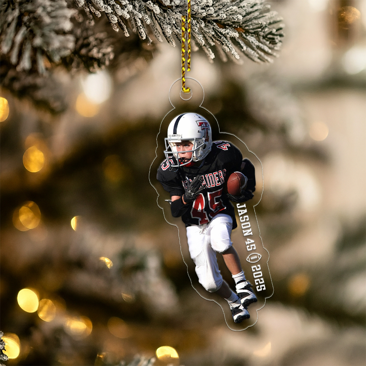 Custom Photo Football Player