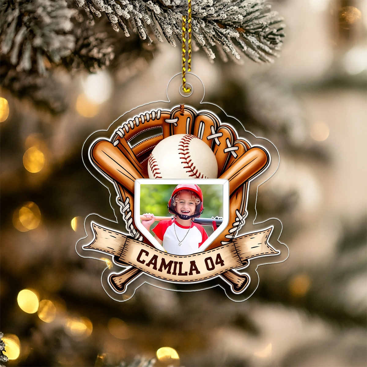 Custom Photo Baseball Player