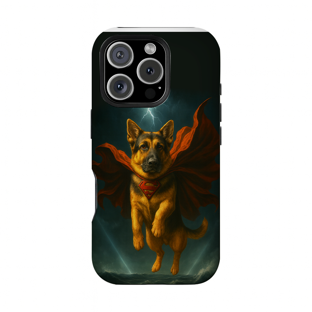 Custom Photo Dog Hero Phone Case
