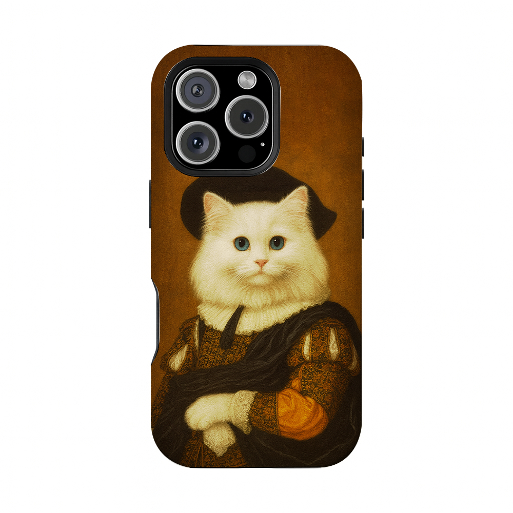 Custom Photo Royal Cat Phone Case Cat Lover Gifts