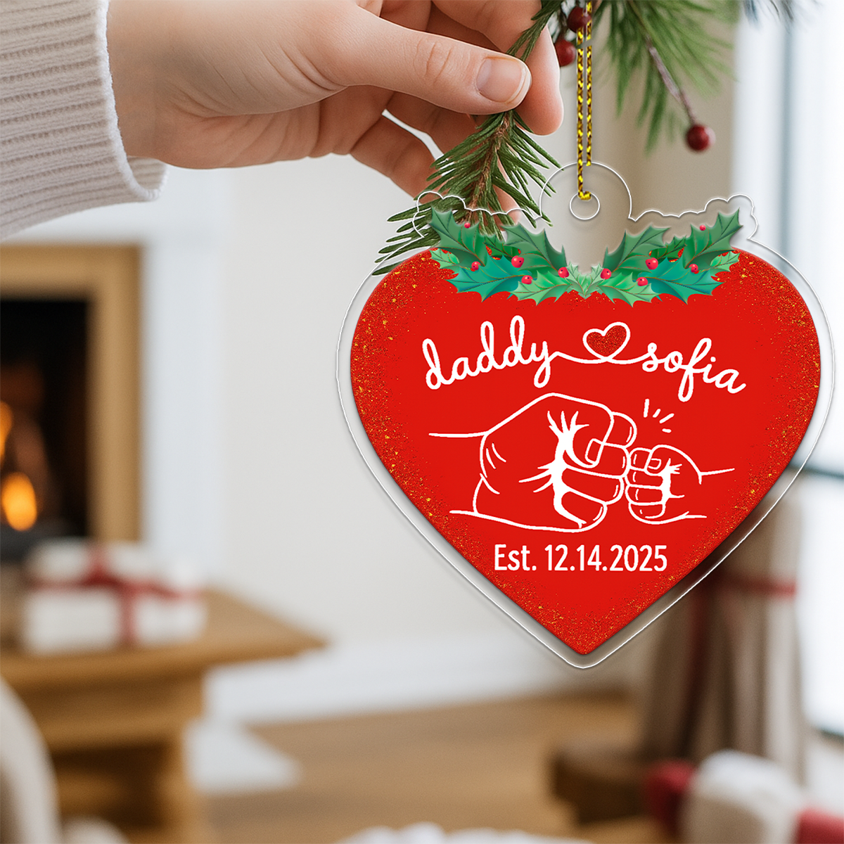 Custom Name Daddy Xmas