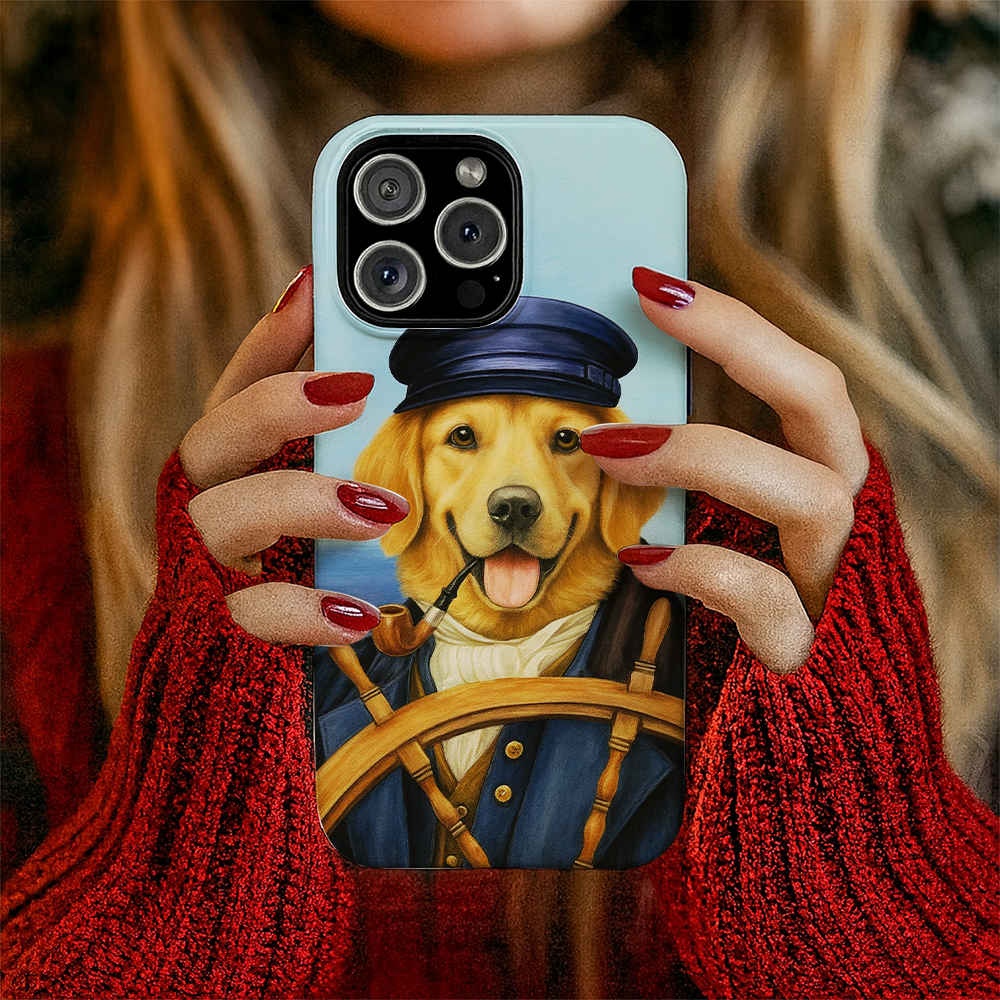 Custom Photo Sailor Dog Phone Case Gift For Dog Lovers