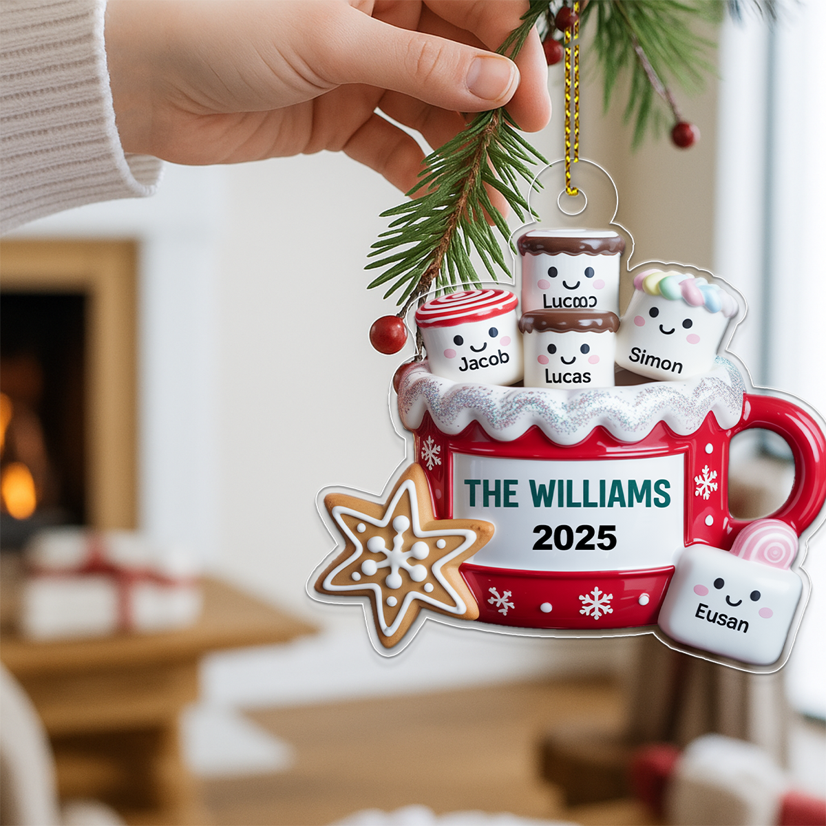 Hot Cocoa Marshmallow Family