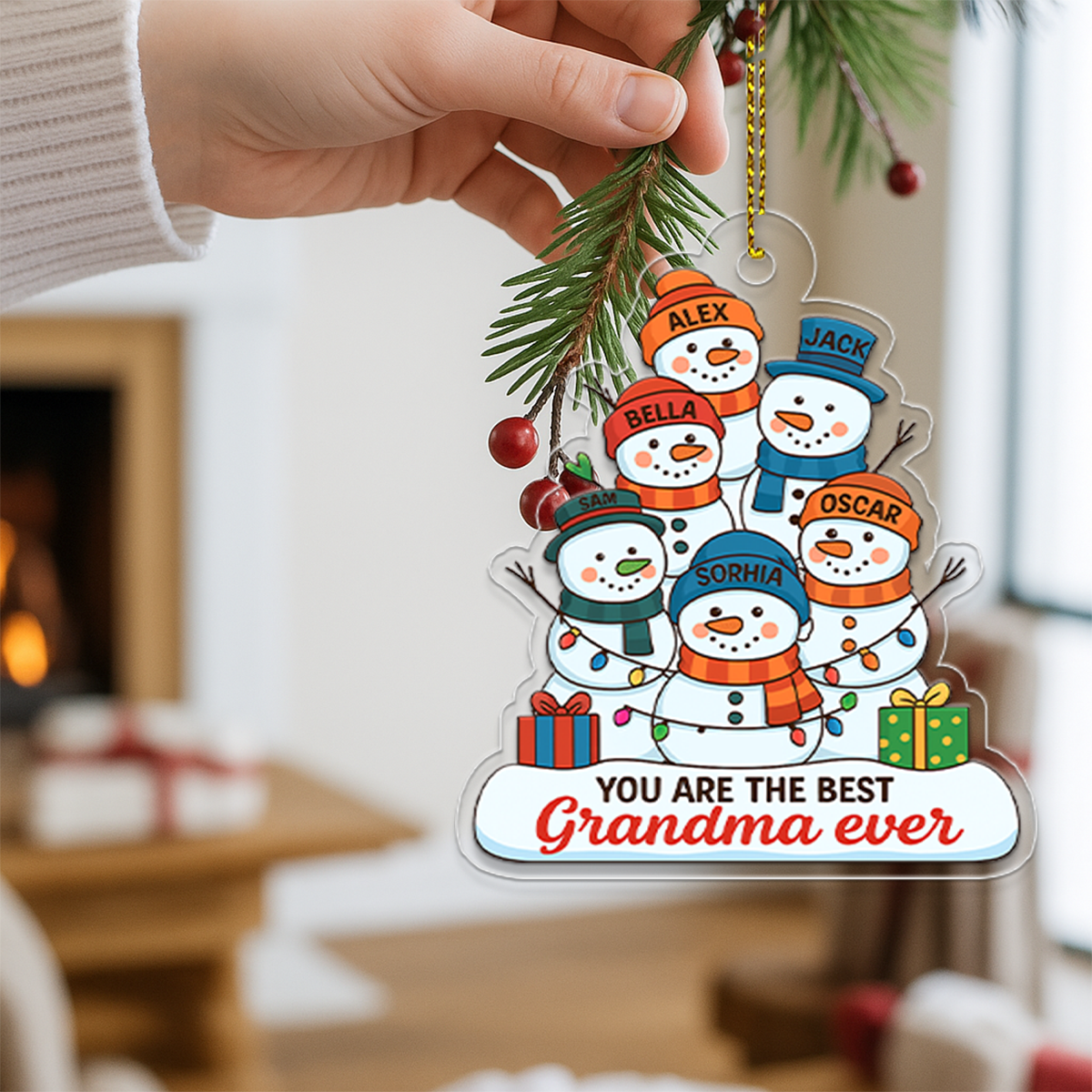 Custom Family Ornament4