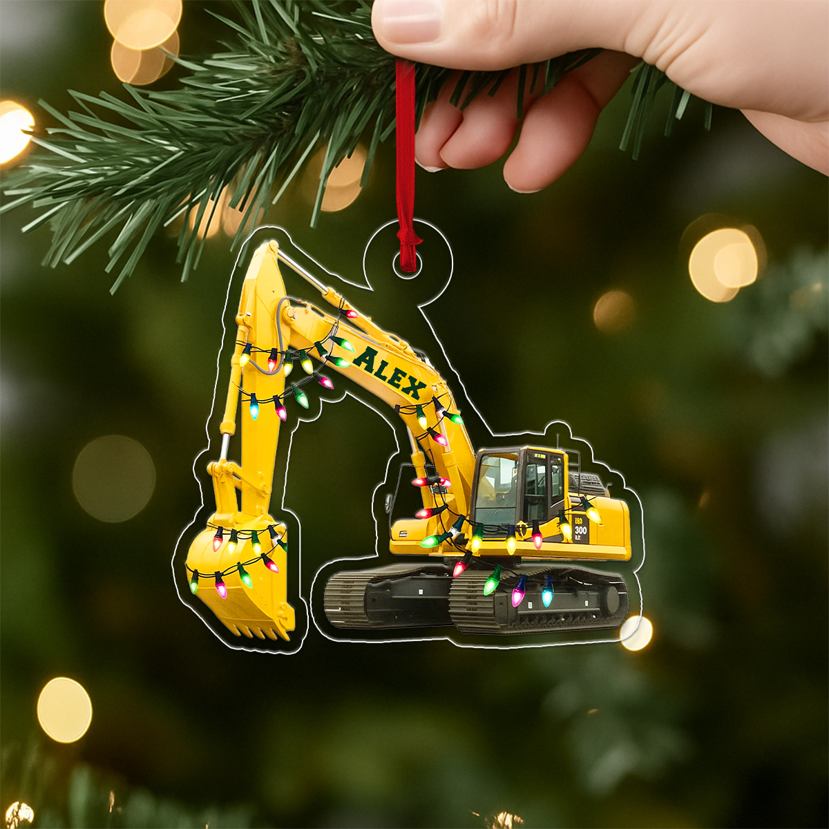 Custom Name Excavator Vehicle