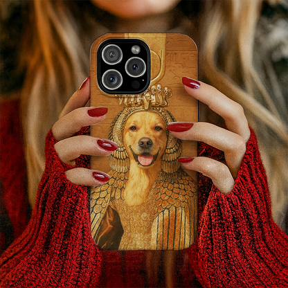Custom Photo Cleopawtra Dog Phone Case Gift For Dog Lovers