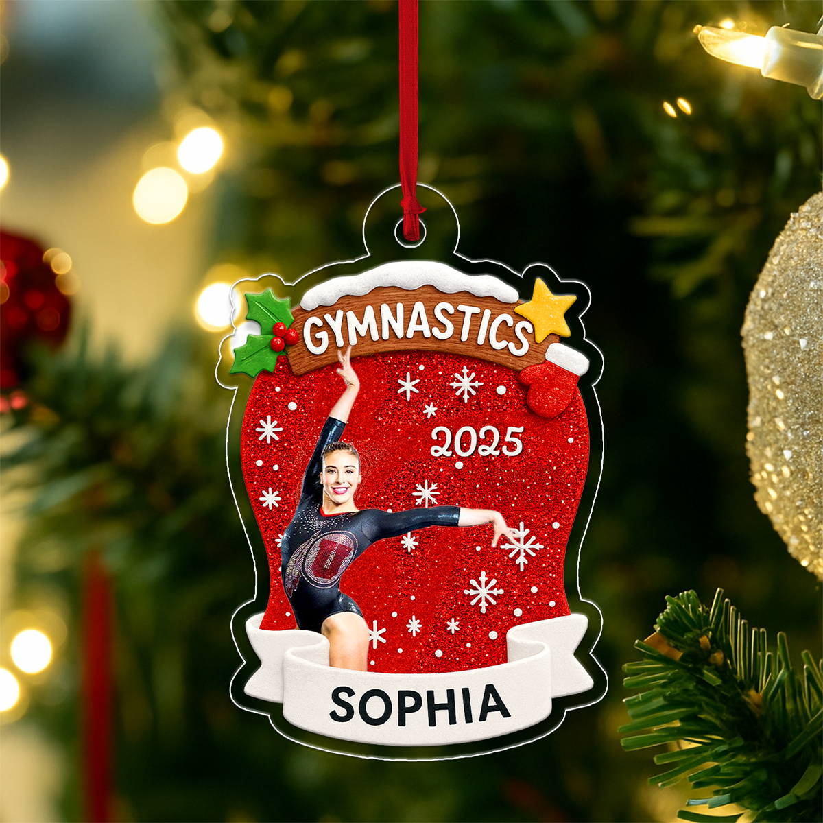 Custom Photo Gymastics Girl