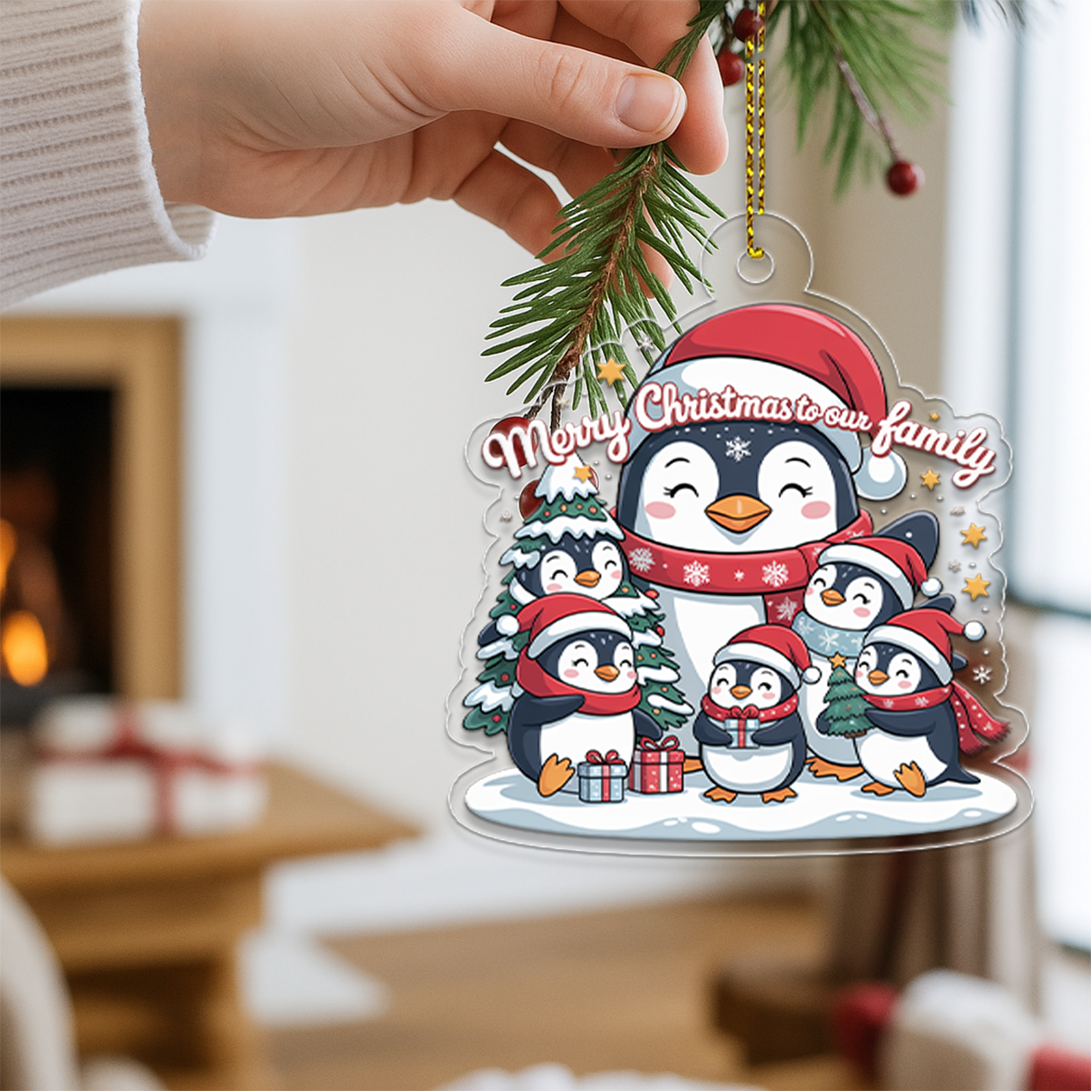 Personalized Custom Ornament - Gift For Family And Collectors
