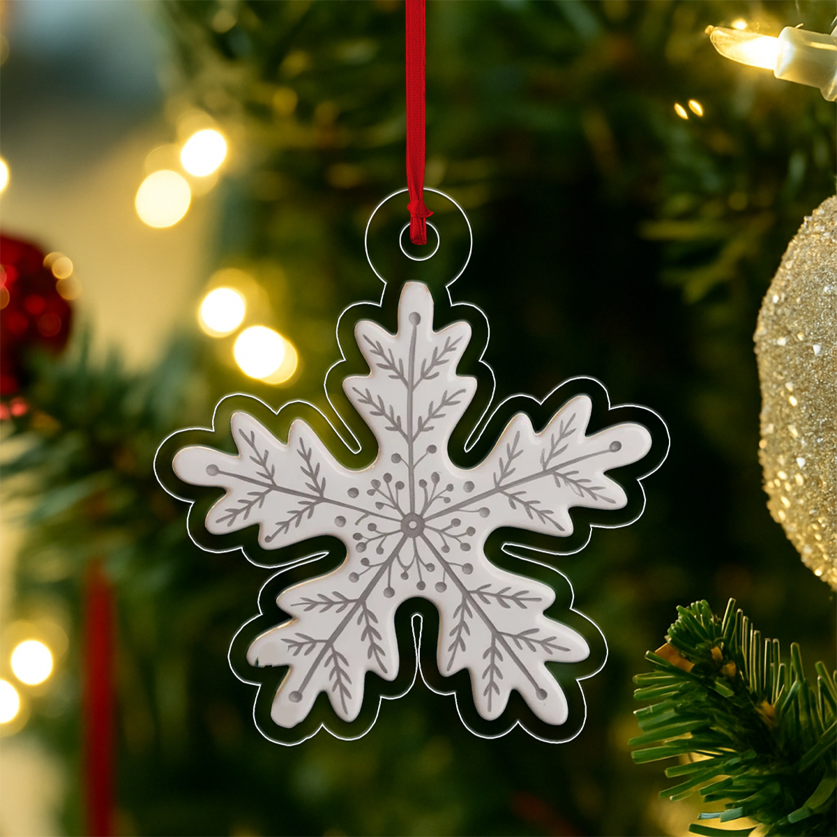 Personalized Christmas Snowflake