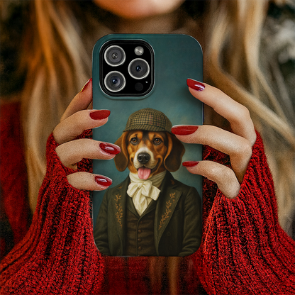 Custom Photo Detective Dog Phone Case Gift For Dog Lovers