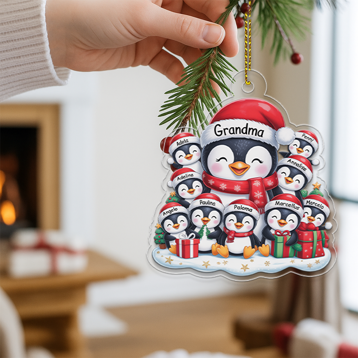 Personalized Custom Ornament - Gift For Family And Collectors3