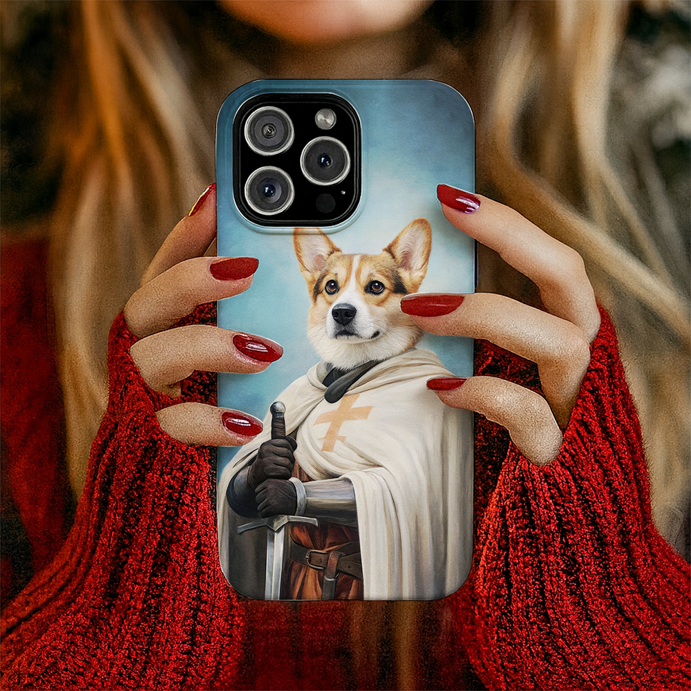 Custom Photo Priest Dog Phone Case Gift For Dog Lovers