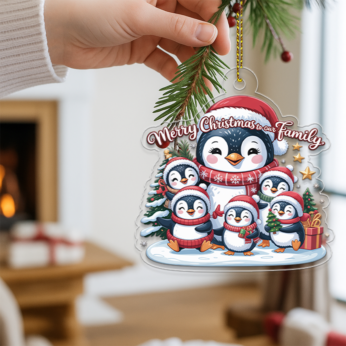 Personalized Custom Ornament - Gift For Family And Collectors2