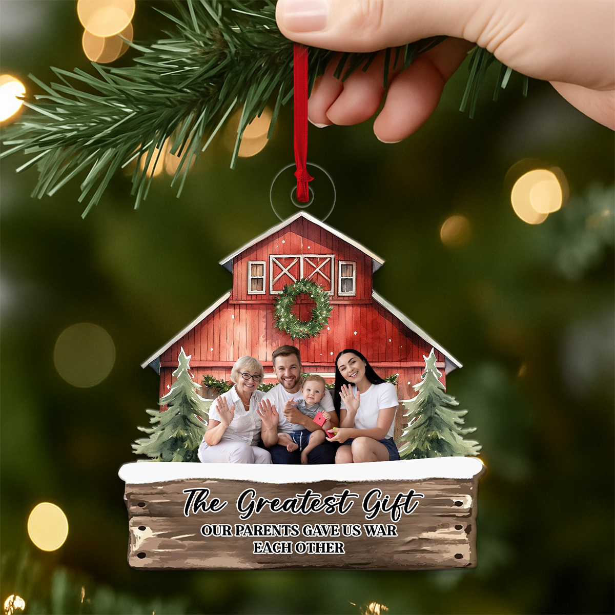 Custom Photo Family Farmer