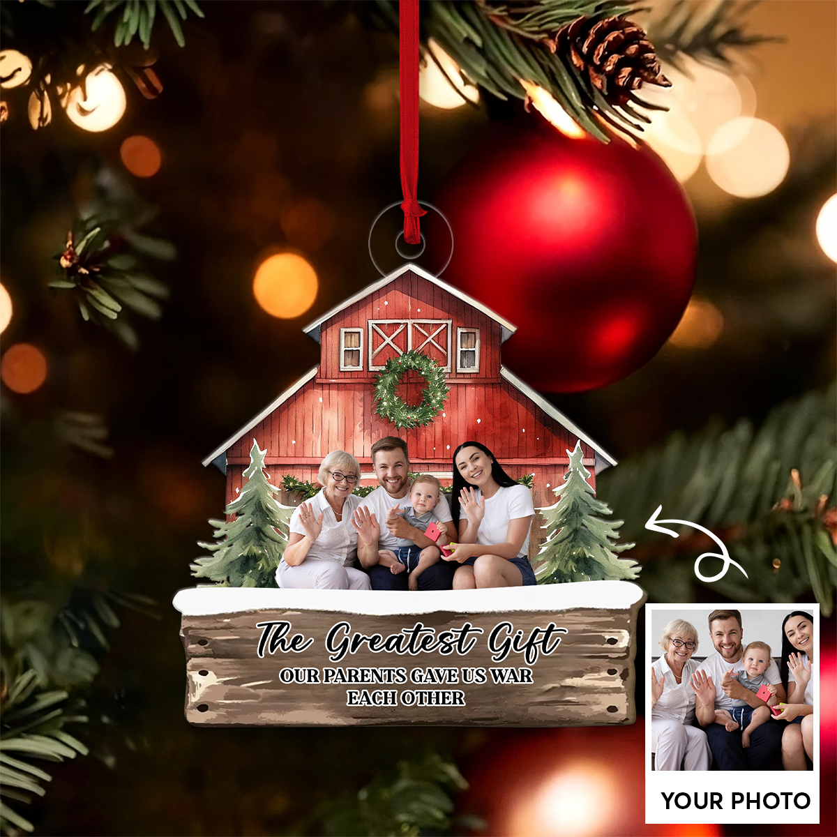 Custom Photo Family Farmer