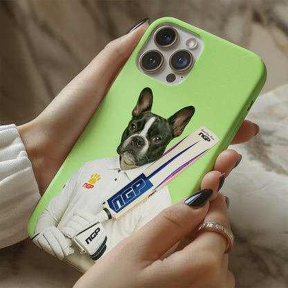 Custom Photo Cricketer Dog Phone Case Gift For Dog Lovers