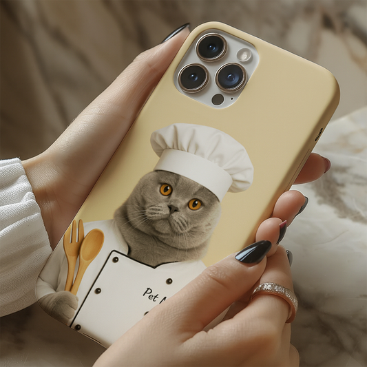 Custom Photo Cat Chef For Cat Lover