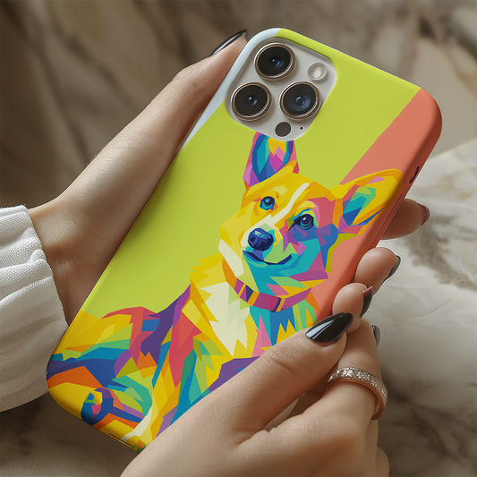 Custom Photo Pop Art Phone Case Gift For Dog Lovers