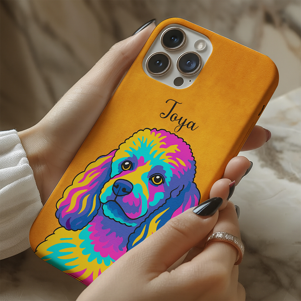 Custom Photo Minimalist Dog Phone Case Gift For Dog Lovers