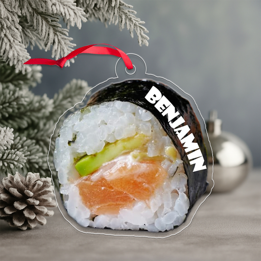 Custom Name Sushi Christmas 1