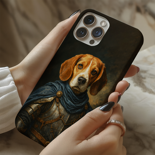 Custom Dog Photo Viking Phone Case _ Gift For Dog Lovers