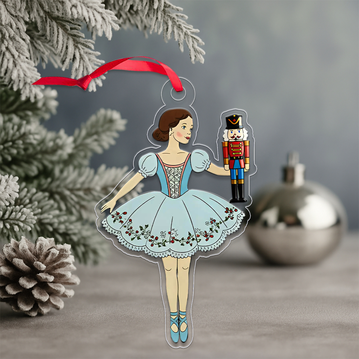 Personalized Ballet Dancer And Nutcracker