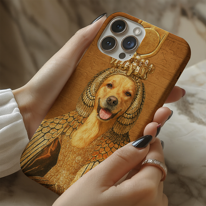 Custom Photo Cleopawtra Dog Phone Case Gift For Dog Lovers