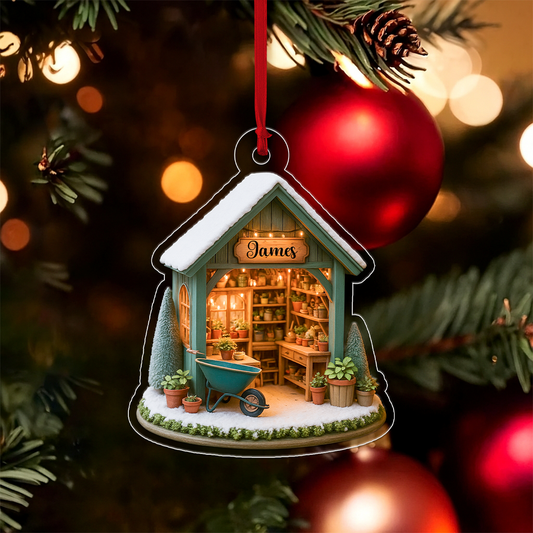 Custom Name Gadener Christmas