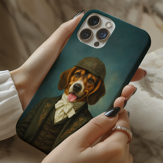 Custom Photo Detective Dog Phone Case Gift For Dog Lovers