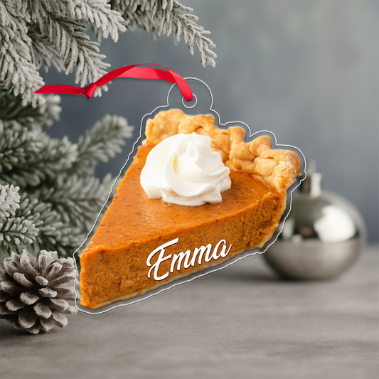 Pumpkin Pie Fall Gift Acrylic Ornament Christmas Gift
