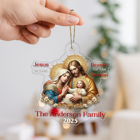 Custom Name Jesus Family