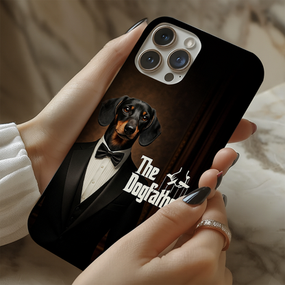 Custom Photo Dog Father Phone Case _ Gift For Dog Lovers