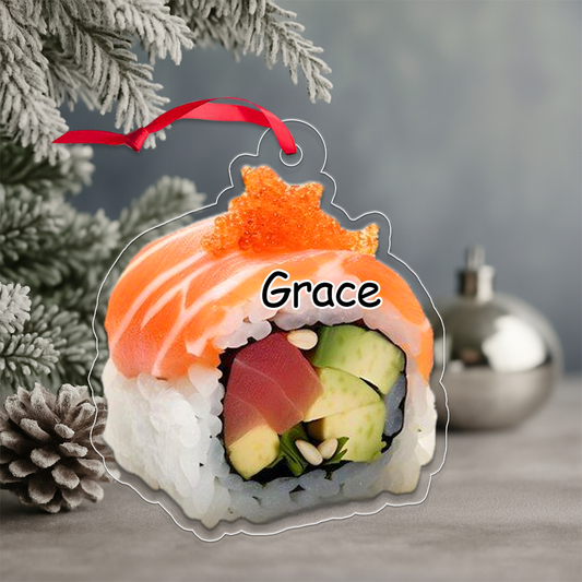 Custom Name Sushi Christmas 3