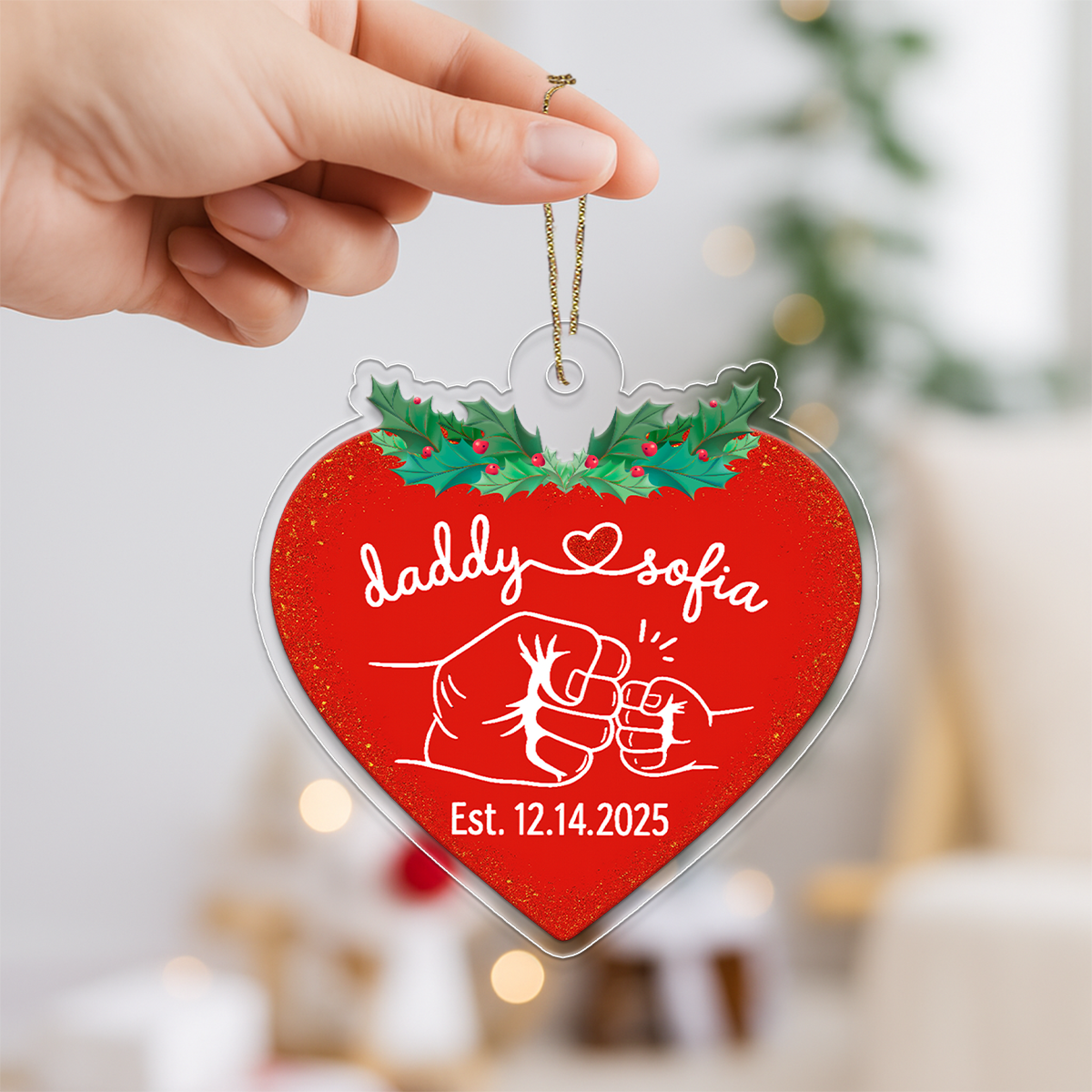 Custom Name Daddy Xmas