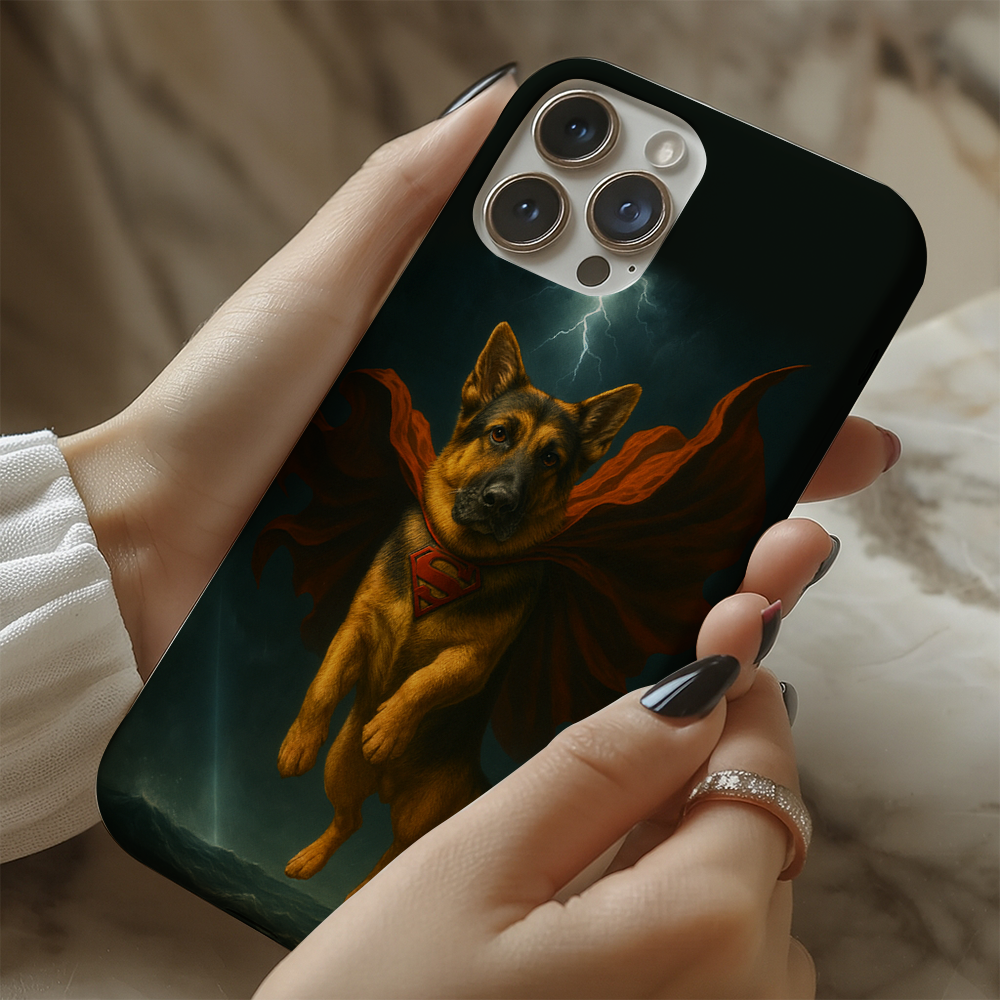 Custom Photo Dog Hero Phone Case