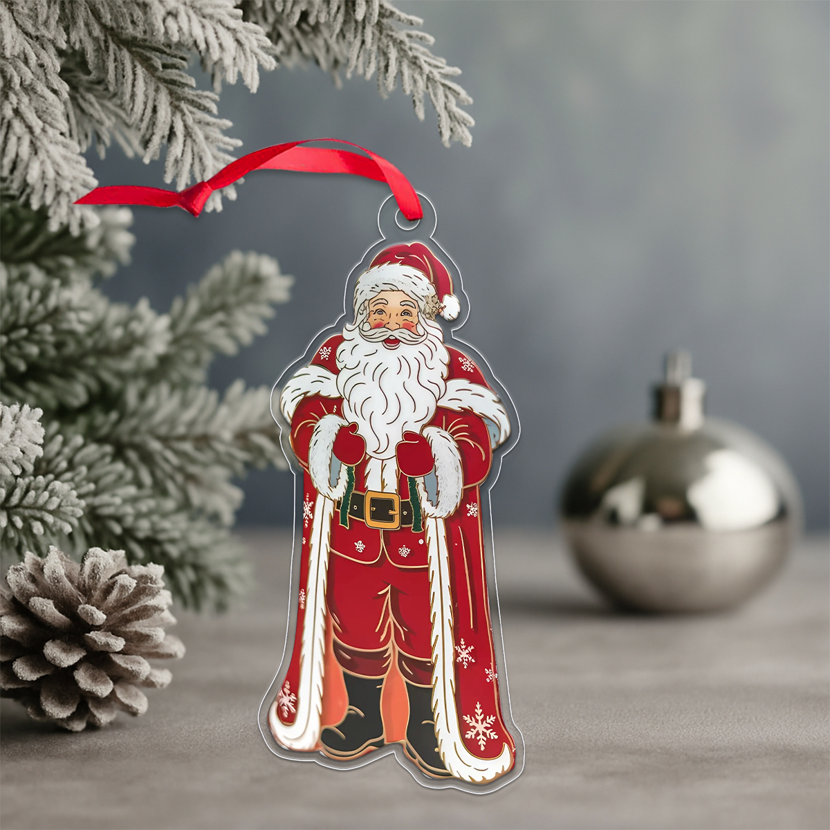 Santa Claus With Parol