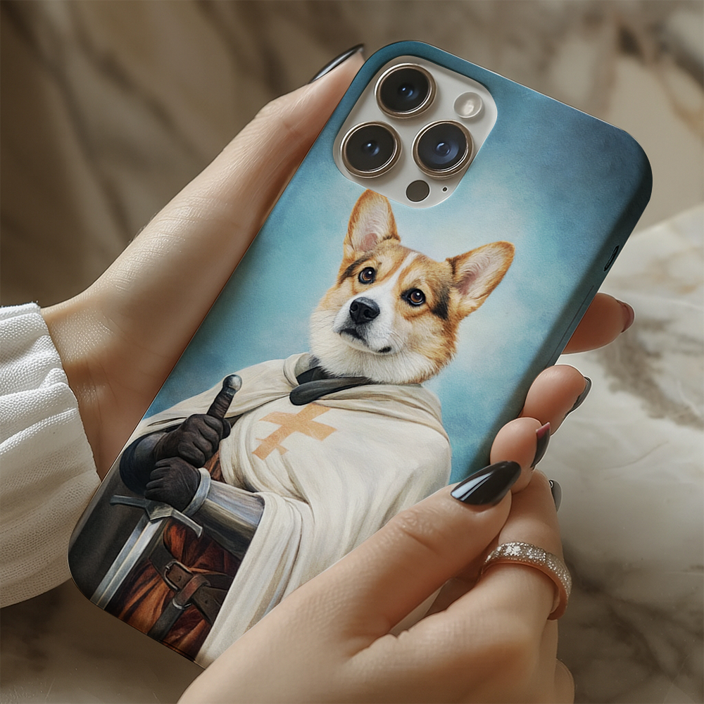 Custom Photo Priest Dog Phone Case Gift For Dog Lovers