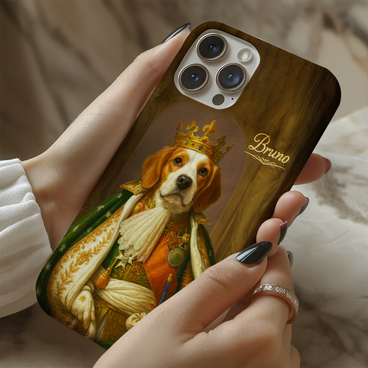 Custom Photo Napoleon Dog Phone Case Gift For Dog Lovers