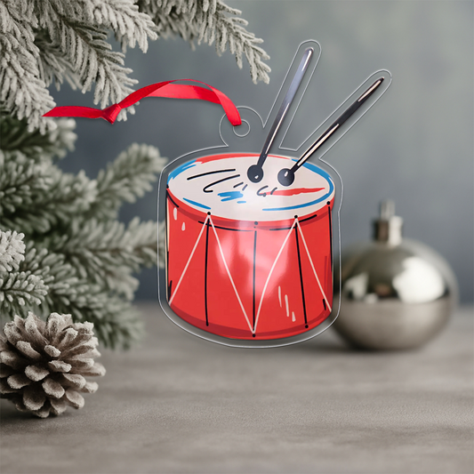Drum Acrylic Ornament