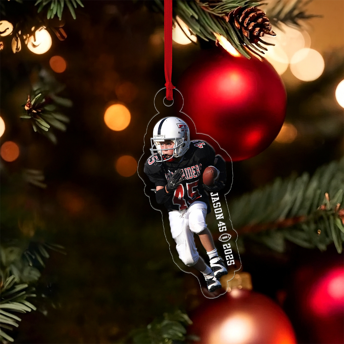 Custom Photo Football Player