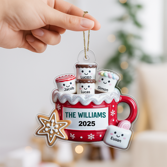 Hot Cocoa Marshmallow Family