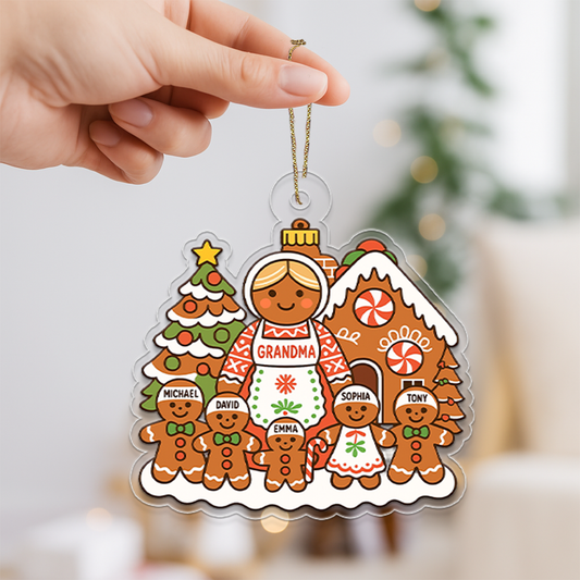 Custom family ornament