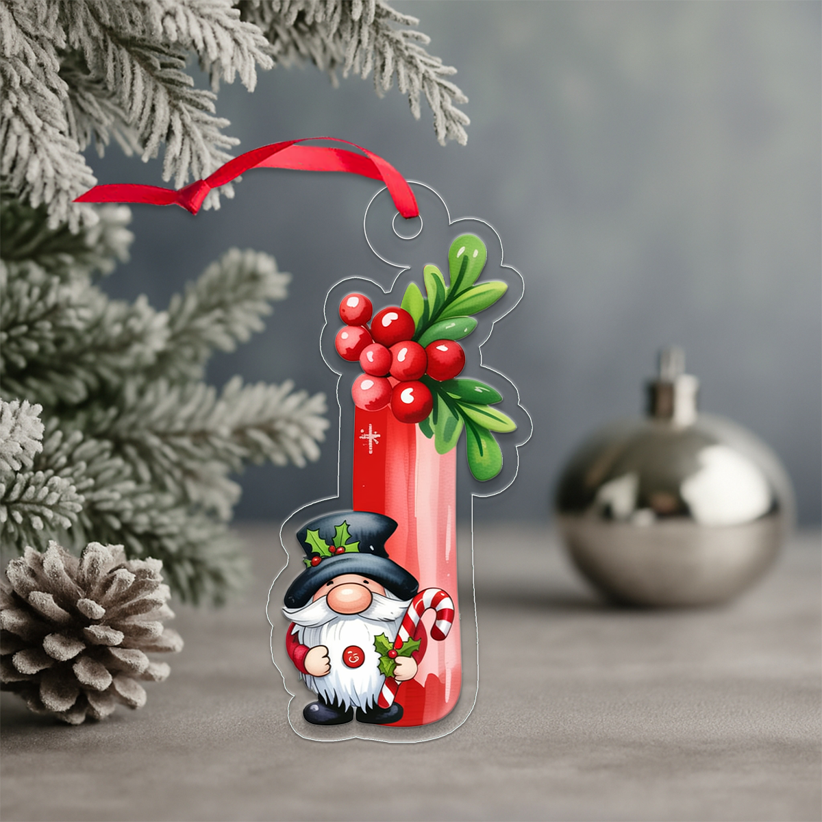 Letter I Acrylic Ornament Acrylic Ornament Christmas Gift