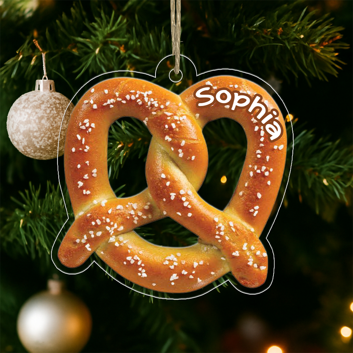 Custom Name Pretzel Foody