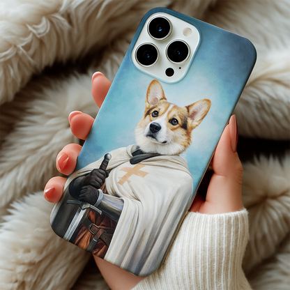 Custom Photo Priest Dog Phone Case Gift For Dog Lovers