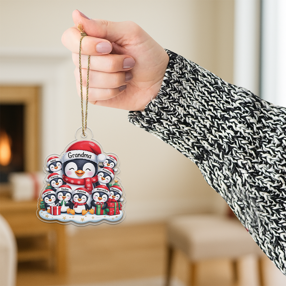 Personalized Custom Ornament - Gift For Family And Collectors3