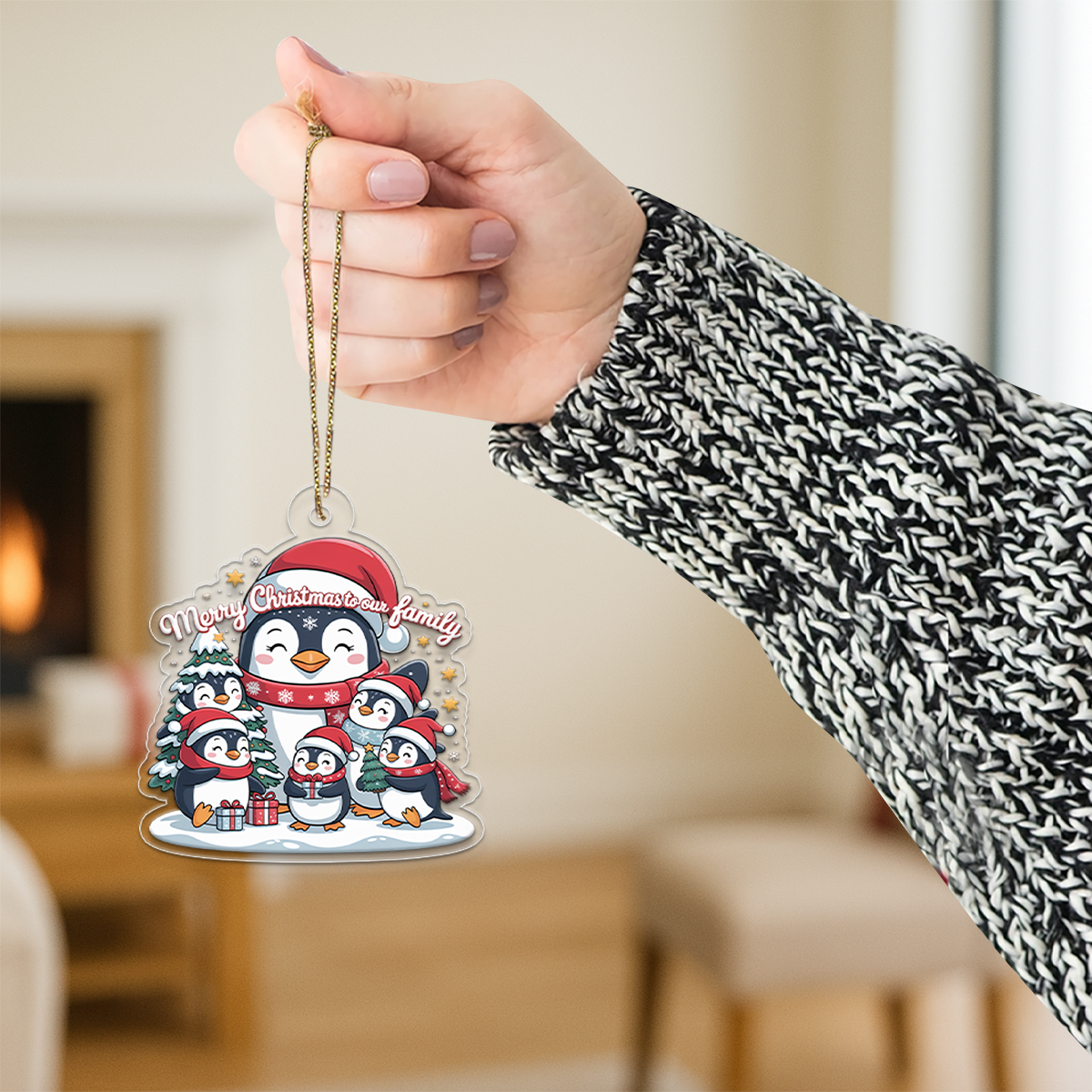 Personalized Custom Ornament - Gift For Family And Collectors