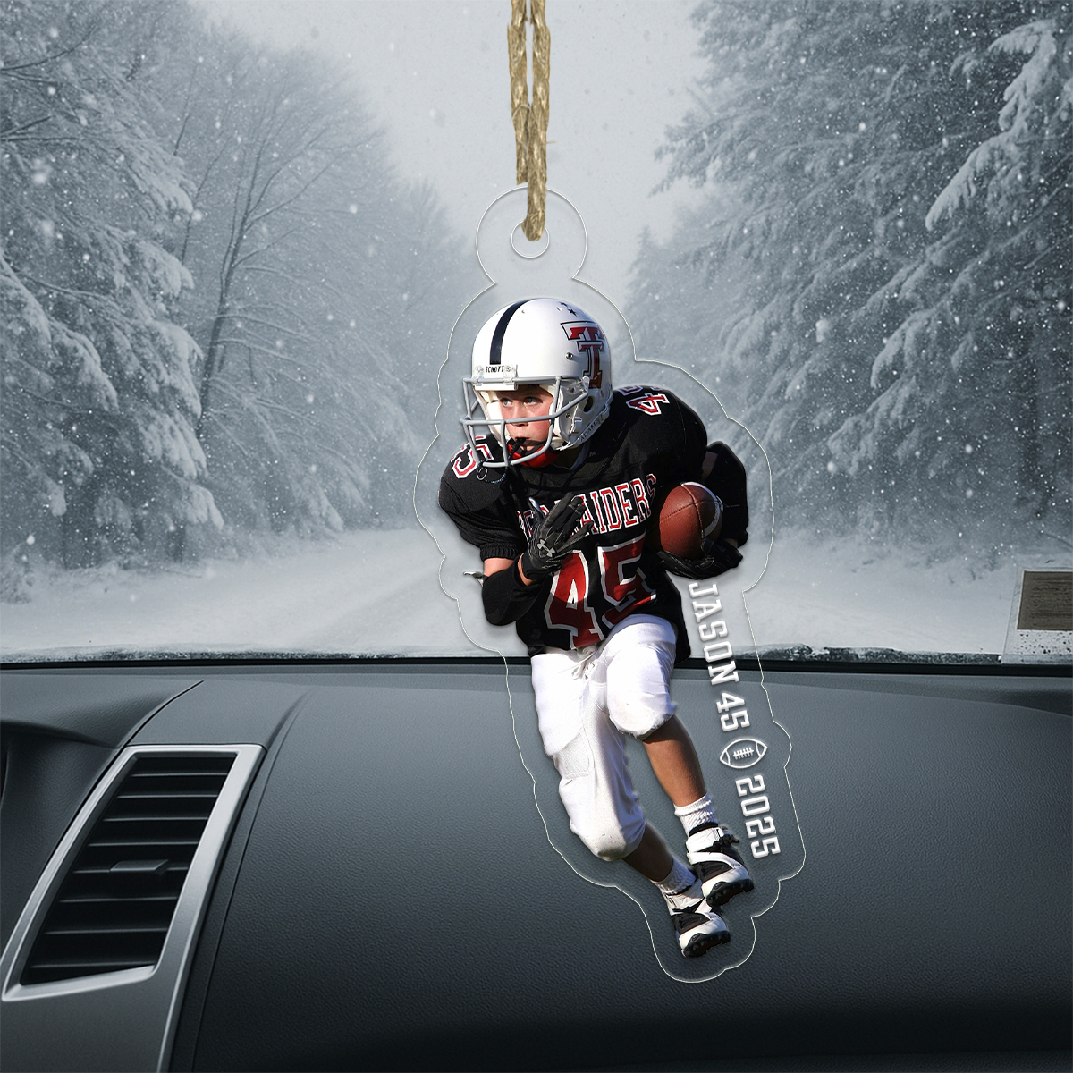 Custom Photo Football Player